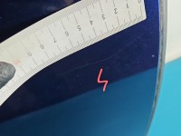 Drzwi tył prawe infiniti Q50 I 13-17 sedan 4d granatowyRAY