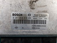 Komputer Sterownik silnika 8200039569, 8200166362, 0281010819 Renault Scenic I 1.9 dci