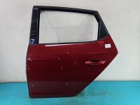 Drzwi tył lewe Seat Leon III 12- HB 5d bordowy LS3Q