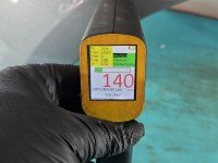 Błotnik przód lewy Toyota Yaris II srebrny