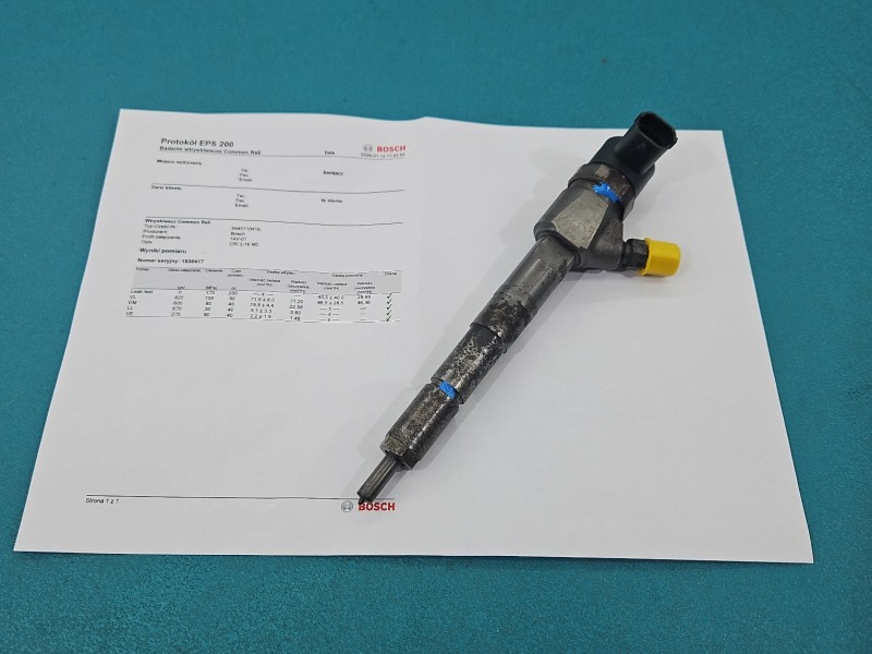 Wtryskiwacz Fiat Freemont 0445110419 2.0 JTD (939B5000)