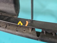 Zaślepka kratka zderzaka środkowa atrapa Porsche Panamera I 970 97050554111FFF, 97050554303