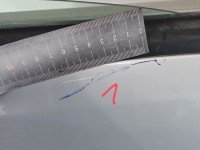 DRZWI PRZÓD PRAWE PASAŻERA Renault Scenic I 5d srebrny MV632