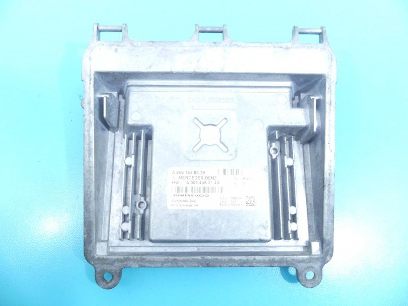 Komputer Sterownik silnika Mercedes W169 1.5 8v wiel A2661538479, A0024463140, 5WK90954