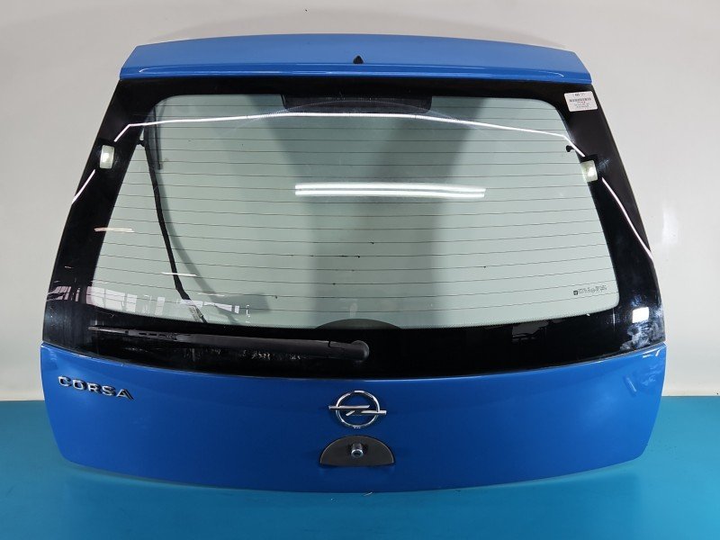 Klapa tył Opel Corsa C HB 5d niebieski Klapa tył Opel Corsa C HB 5d niebieski