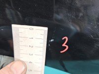 Błotnik przód prawy Citroen C4 Grand picasso I 06-13 czarny EXYB