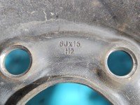 Felga stalowa 15" Skoda Fabia II Rozstaw śrub: 5x100, R15 5X100 ET 43