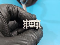 Lusterko lewe pin Honda Jazz II HB 5d kolor czerwony europa