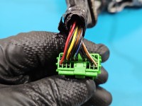 Lusterko lewe VOLVO S60 II 10- elektryczny, Europejska, 614-46, 13pin . uszkodzona obudowa europa
