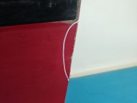 DRZWI PRZÓD LEWE KIEROWCY Opel Corsa C 3d czerwony Y573