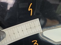 Błotnik przód lewy BMW F01 475/9 Black Sapphire Metalic