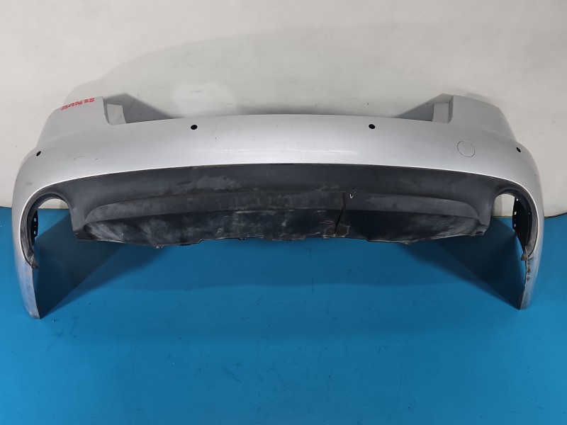 Zderzak tył AUDI A6 C7 srebrny, LX7W sedan