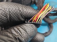 Lusterko prawe Vw Jetta VI malowana, elektryczny, Europejska, Wkład ze szkłem do wymiany. 10pin europa
