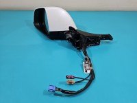 Lusterko lewe pin Tesla Model 3 2017- sedan biały PPSW 4d europa