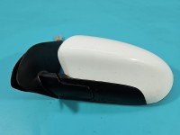 Lusterko lewe pin Nissan Qashqai I J10 06-13 HB biały 326G 5d europa