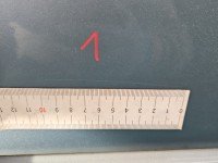 Drzwi tył lewe Chrysler Voyager V 07-16 HB 5d groszkowy H7T1