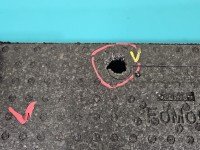 Wkład styropian bagażnika koła zapasowego Ford Escape III 12-