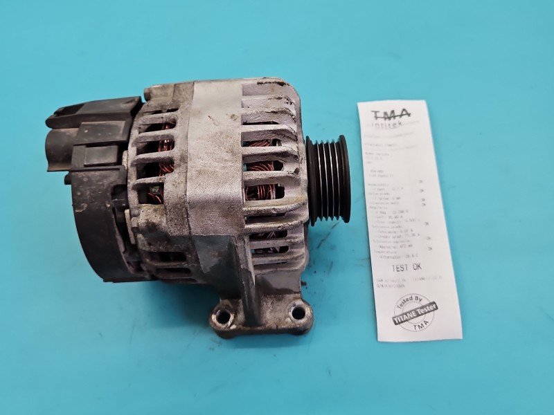 TEST Alternator Fiat Punto II 1.2 8V wiel TEST Alternator Fiat Punto II 1.2 8V wiel