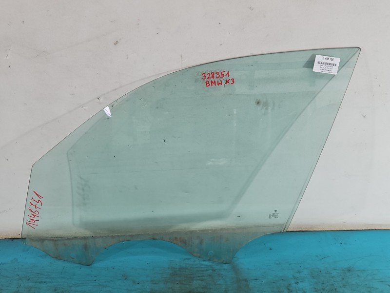 Szyba drzwi przód lewa BMW X3 F25 HB