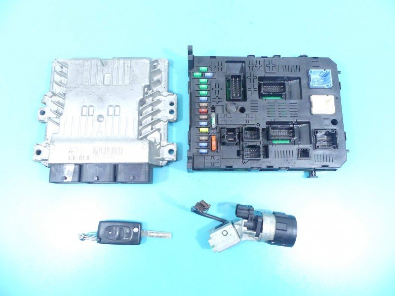 Komputer zestaw Citroen C5 II 9804127280, S180123008C 1.6 hdi