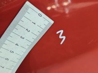 Drzwi przód prawe Fiat Panda II 5d czerwony