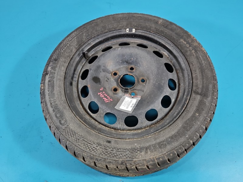 Koło zapasowe 16" dojazdowe dojazdówka Skoda Octavia II Rozstaw śrub: 5x112, Continental, 205 mm, Profil opony: 55, Kod...