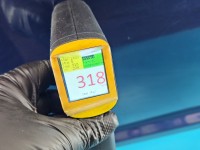 Drzwi tył lewe Toyota Avensis II T25 sedan 4d granatowy 8P4