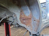Błotnik tył prawy Subaru Forester IV SJ 12-18 srebrny G1U ćwiartka