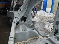 Błotnik tył lewy Toyota Aygo II 14-22 ćwiartka biały 068