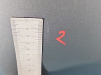 DRZWI PRZÓD LEWE KIEROWCY Ford Fiesta Mk6 3d srebrny