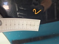 Drzwi tył lewe Jeep Grand Cherokee IV WK2 HB 5d PGZ - BLACK FOREST GREEN PEARL COAT