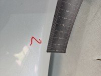 Błotnik przód prawy Toyota Auris I biały 070