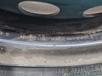 Koło zapasowe 15" dojazdowe dojazdówka Renault Megane II Rozstaw śrub: 4x100, Dunlop, IMPRK1543947, R15 4X108 ET45 195/65...