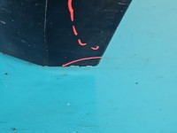 Drzwi tył lewe Fiat Freemont HB 5d FATHOM BLUE