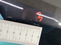 Błotnik przód prawy Renault Laguna III grafitowy TEB66