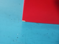 DRZWI PRZÓD PRAWE PASAŻERA Vw Golf II 5d czerwony LY3D