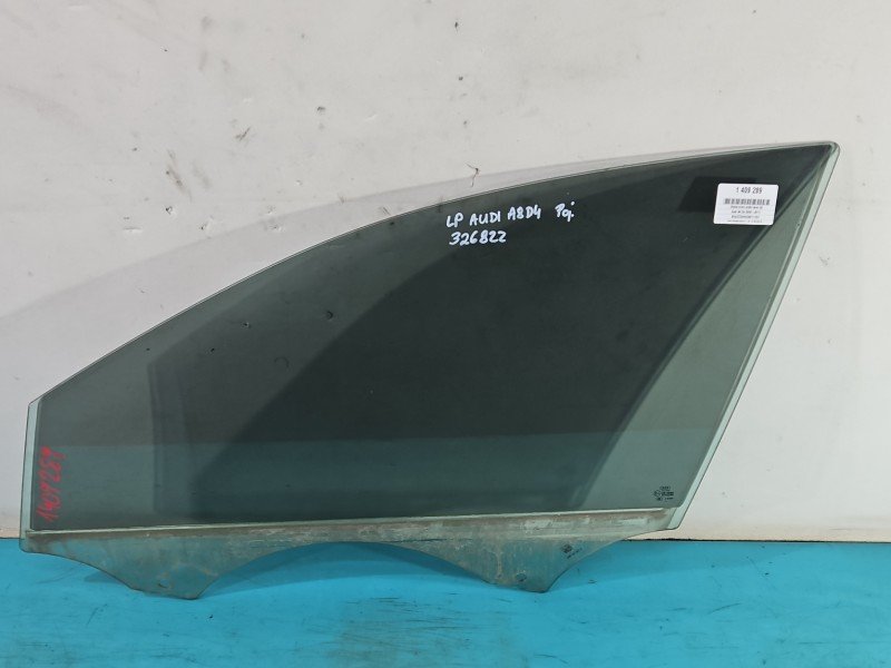Szyba drzwi przód lewa AUDI A8 D4 4H sedan