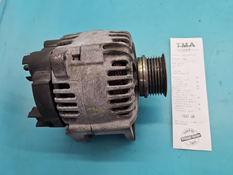 TEST Alternator Renault Scenic II 8200588648, 2543439A 1.6 16V