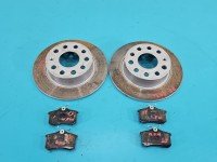 Tarcze hamulcowe tył klocki Audi A3 8P 2.0 tdi