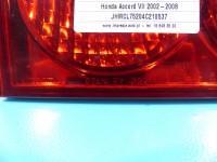 Lampa tył lewa klapy Honda Accord VII 02-08 sedan EUROPA