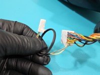 Lusterko lewe pin Nissan Juke I F15 10-19 HB biały QAB 5d europa