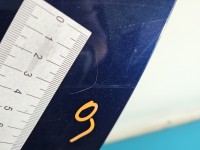 Drzwi tył lewe Vw Jetta V sedan 4d granatowy LD5Q