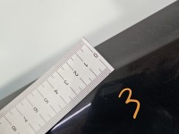 Błotnik przód lewy Chevrolet Captiva czarny GAR