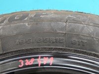Koło zapasowe 15" dojazdowe dojazdówka Fiat Stilo Rozstaw śrub: 4x98, Dunlop, R 15 195/ 65 6,5J ET43 DUNLOP, 2001R,