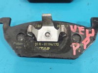 Tarcze hamulcowe przód klocki Seat Ibiza IV 6J 1.4 16V Producent części: Seat, kpl klocki 256 mm x 23 mm.