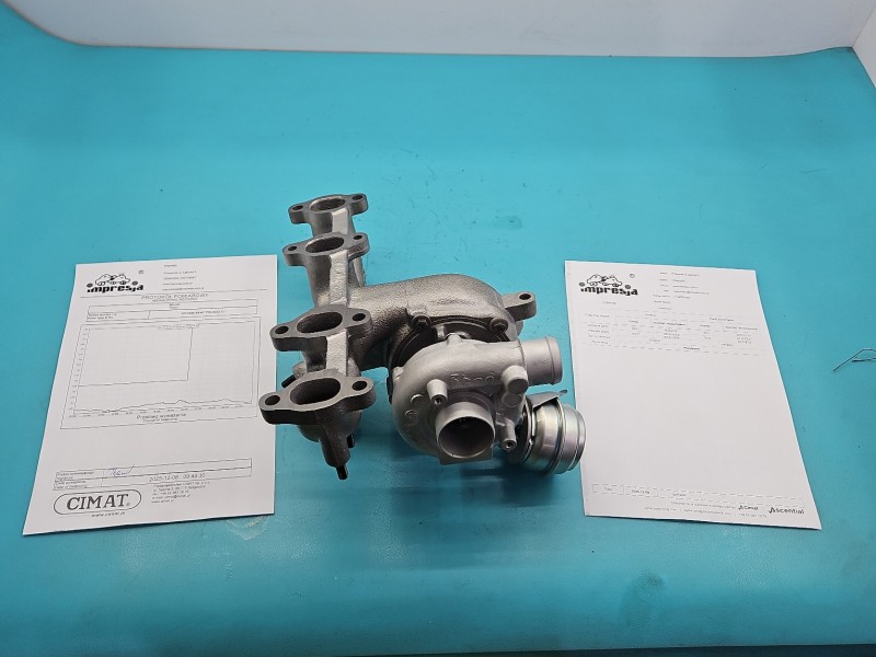 Turbosprężarka Regenerowana Seat Toledo II Leon I 713673-4, GT1749V, G54039255015N 1.9 tdi 110KM