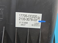 Obudowa filtra powietrza Toyota Corolla E15 17705-0D220, 2133-3078-03 1.6 vvti (1ZR)