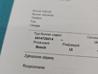 testowany Pompowtryskiwacz 0414720214, 038130073AR 1.9 tdi