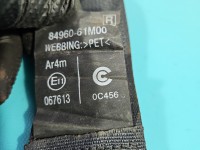 Pas bezpieczeństwa tył prawy Europejska Suzuki Sx4 S-Cross 13-21 84960-61M00