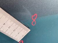 DRZWI PRZÓD LEWE KIEROWCY Mitsubishi Outlander II 06-13 5d błękitny A86A